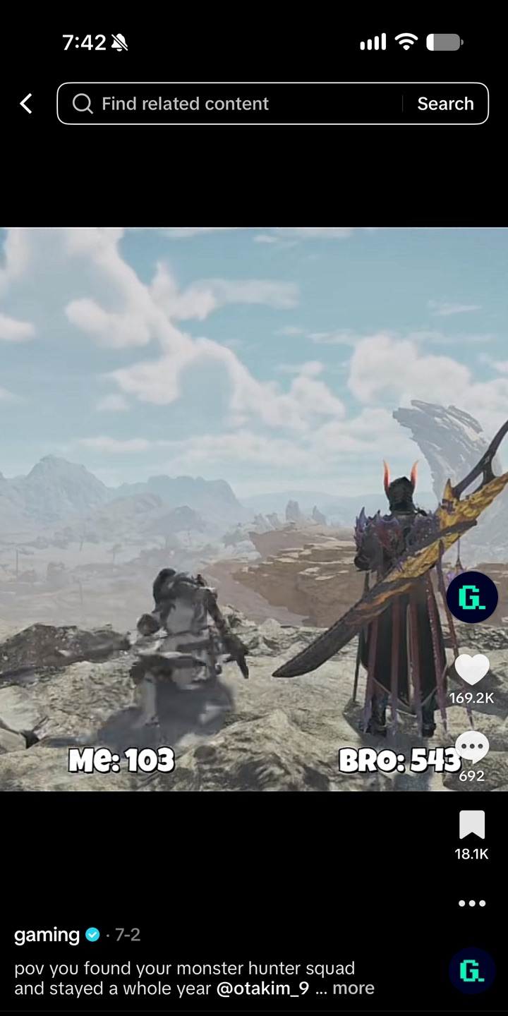 A gameplay post on a Vertiqal Studios gaming account, shown on a phone.